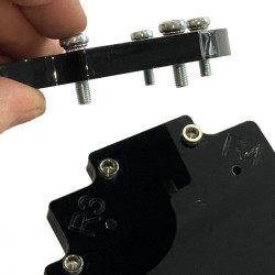 Juego de plantillas para fresar radios exteriores con casquillos roscados fresa