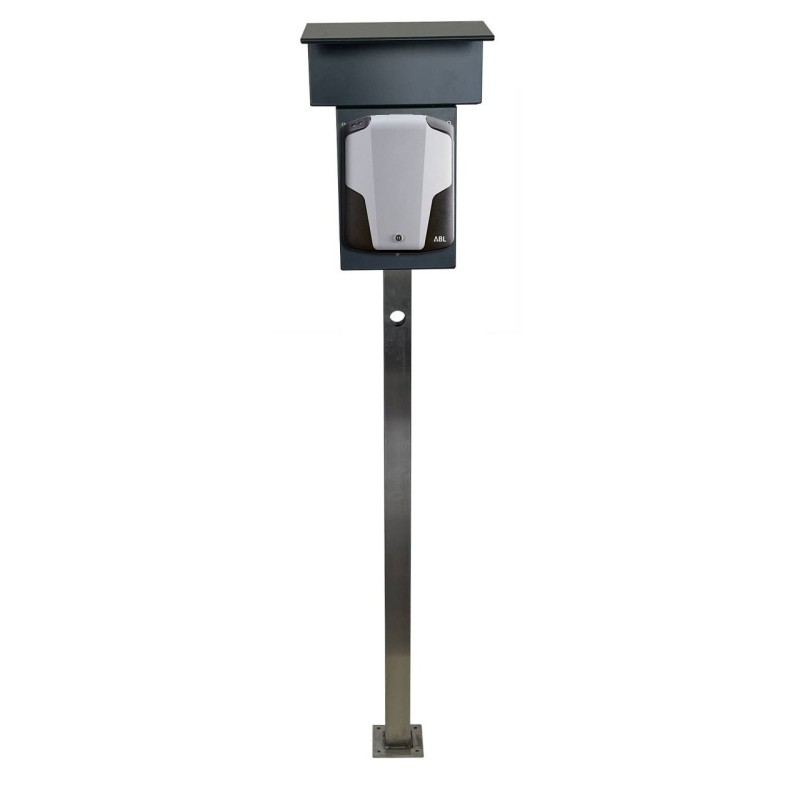 Stojan proe Wallbox Duo pro 2 nabíjecí stanice do auta ABL EMH1 nerezová ocel