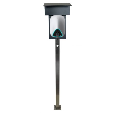 Stojan pro Wallbox Duo pro 2 nabíjecí stanice Aurora Car z nerezové oceli