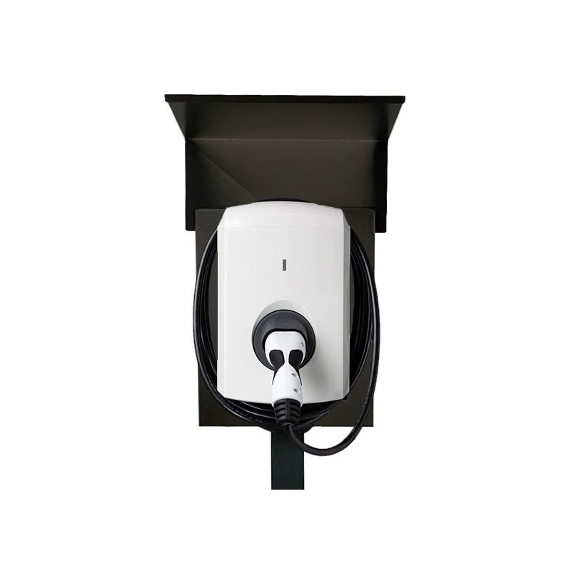 Stand E Auto Stele Wallbox για το σταθμό φόρτισης αυτοκινήτων Alfen Eve Single S-line για να τοποθετηθεί σε σκυρόδεμα
