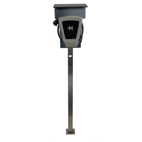 Stéla z nerezové oceli E Car Stojan pro stojan Heidelberg Wallbox