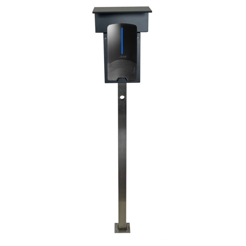 Pedestal de aço inoxidável para estação de carregamento automóvel Webasto Pure e Next Wallbox Stand