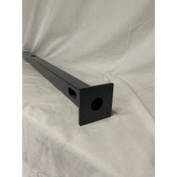 Rozsdamentes acél E Car Stele az Aurora Wallbox alaphoz betonba helyezendő