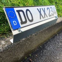 Parkolótábla padlótartó Easyfix rendszámtábla rögzítés Autóparkolótábla