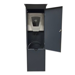 Armoire colonne pour Wallbox Heidelberg verrouillable