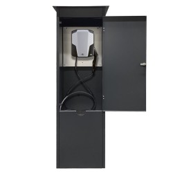 Piedestal de dulap Wallbox pentru stația de încărcare auto ABL eMH1 Încuietoare