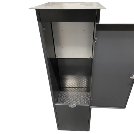 Wallbox-Schrank Stele für  Autoladestation Abschließbar Universal
