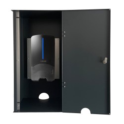 Wallbox wall cabinet for Webasto Pure and Next car charging station Lockable