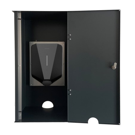 Nástěnná skříňka Wallbox pro nabíjecí stanici do auta Easee Uzamykatelná