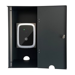 Låsbart wallbox-väggskåp för laddningsstation för bilar från VW, Skoda,