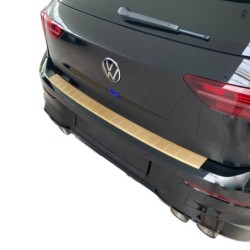 Til VW UP op til 2016 Kofangerbeskyttelse i aluminium, pulverlakeret, sort guld
