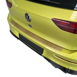 Til VW UP op til 2016 Kofangerbeskyttelse i aluminium, pulverlakeret, sort guld