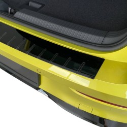 Per SKODA OCTAVIA 3 KOMBI fino al 2017 Protezione paraurti in alluminio verniciato a polvere Nero Profondo Alto Lucido