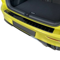 Für VW T-CROSS Aluminium Ladekantenschutz pulverbeschichtet Deep Black High Gloss